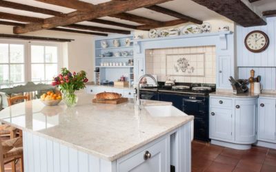 Our latest Marlow addition – country blue kitchen