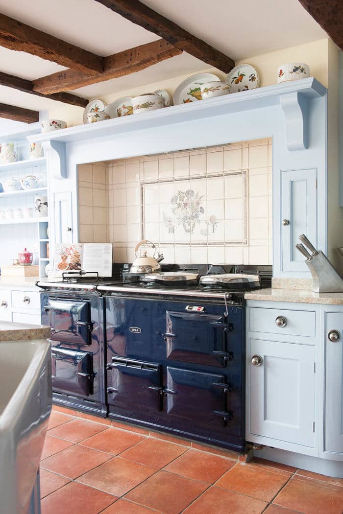 Country Blue Kitchen
