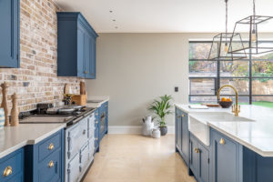 Blue In Frame Bespoke Kitchen