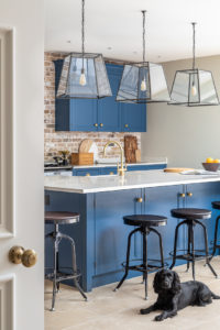 Blue In Frame Bespoke Kitchen